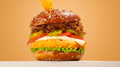 Southern Cajun Shrimp Burger | LA Streetfood