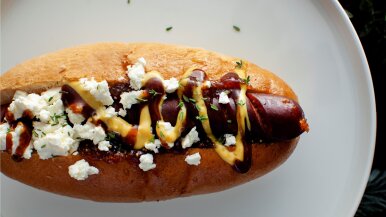 Rockerfeller Plaza Dog | LA Streetfood