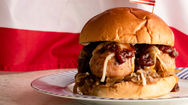 No Meatballs Sandwich (Vegan)