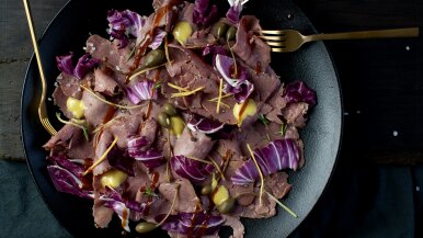 Pastrami Carpaccio | LA Streetfood