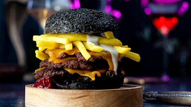 All American Smashed Cheeseburger | LA Streetfood