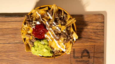 Pulled Shiitake Nacho’s | LA Streetfood