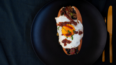 Recept: Breakfast Dog | LA Streetfood