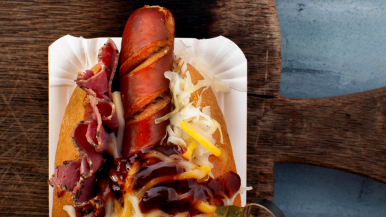 Pastrami Hotdog | LA Streetfood