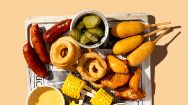 Texas Bbq platter | LA Streetfood