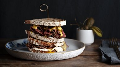 Pastrami sandwich NY Deli stijl | LA Streetfood