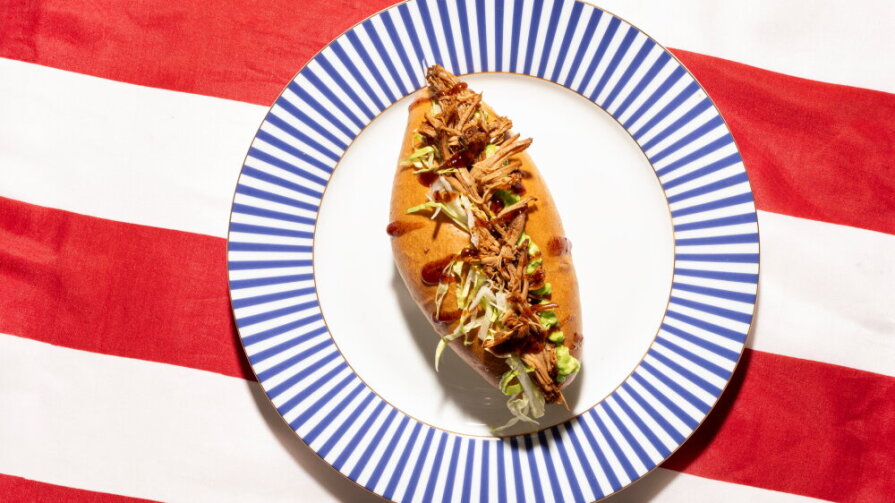 Recept: Barbacoa Torta Sandwich | LA Streetfood