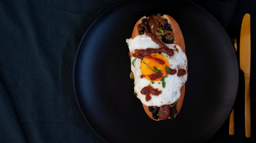 Recept: Breakfast Dog | LA Streetfood