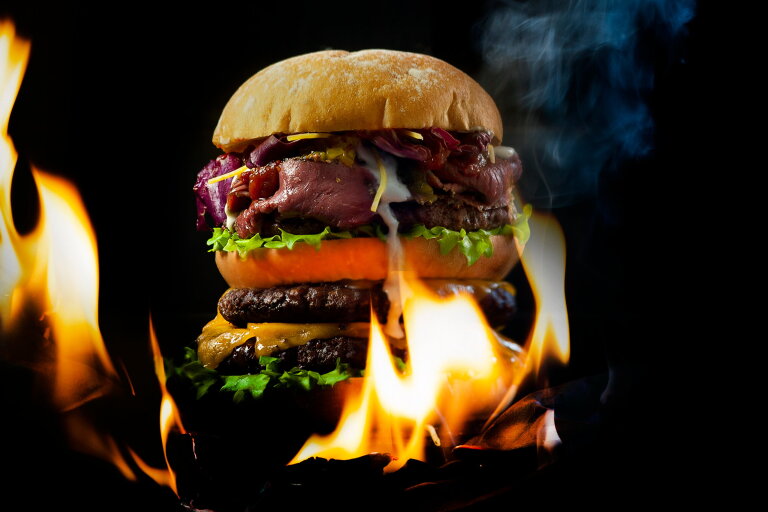 Irish Stout Beer hamburger Bun voor de Horeca | LA Streetfood