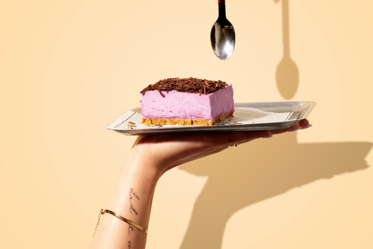 Ube Cheesecake | LA Streetfood | Sfeer