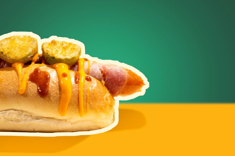 Cheesy Hotdog fried pickle | LA Streetfood