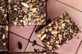 caramel brownie horeca dessert | LA Streetfood