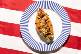 Barbacoa Torta Sandwich met Spicy Chipotle BBQ Sauce | LA Streetfood