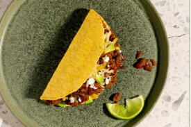 Taco schelp gevuld met gehakt | LA Streetfood