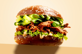 Pulled Shiitake 6 x 1kg – LA Streetfood