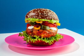 Veggie Cajun Burger - horeca | LA Streetfood