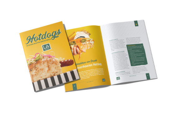 Horeca hotdog boek met 40 recepten | LA Streetfood