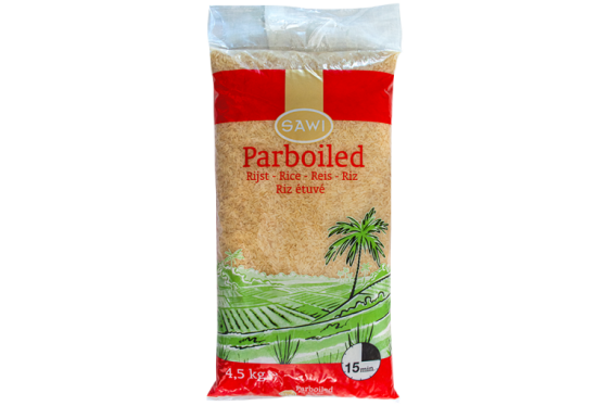 Rijst Parboiled voorgekookt en gedroogd | LA Streetfood
