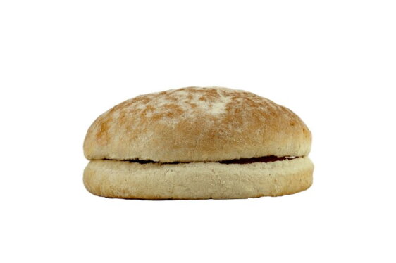 White Floured hamburger horeca broodje | LA Streetfood